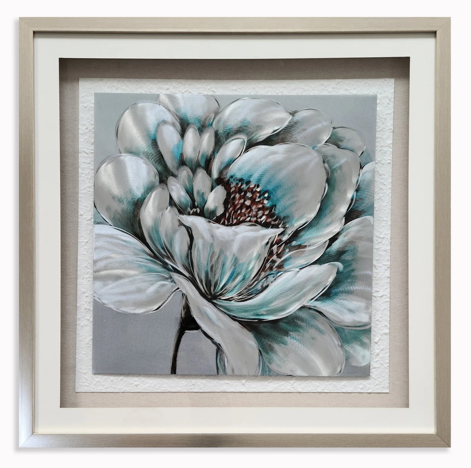 Handmade Deep Custom Acrylic Shadow Box Eco-friendly Flower Metal Wall Art Square Waterproof Glass Door Display Case DIY 3D