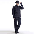 Dark Blue ACU Camouflage Uniform Breathable Polyester/Cotton Rip-Stop