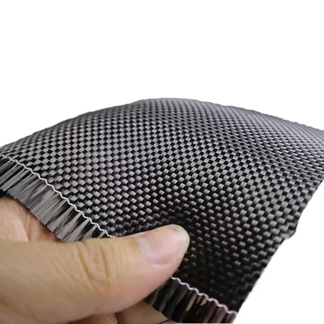 Hot selling  electrically conductive Carbon Fiber Cloth waterproof 3K plain twill fabric for bags accessories favorable  price