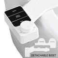 Hot Selling Postpartum Care Eco-Friendly Floor Mounted Vertical Spray Plastic Bidet Toilet Attachment Retractable Nozzle Custom