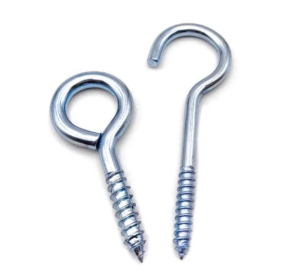 Custom Small Hooks Ring Self Tapping Screws for Cork Top Bottles Charm Bead DIY Jewelry Making