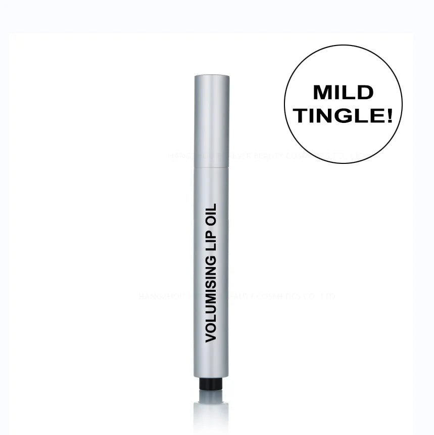 Trending Mild Tingle Plump Your Lips Collagen Polypeptide Oil Shine Mild Volumising Lip Plumper Oil Private Label