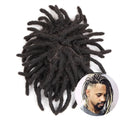 2026New arrival Toupee for Men Mono Kinky Curl Hair System Unit for Black Men Male Hair Prosthesis 100% Human Hair Men's Wig