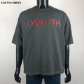 280gsm Heavy Cotton Tshirt Plain Blank Crew Neck Loose Fit Drop Shoulder Boxy T-shirt Men Custom Graphic Logo Oversized T Shirt