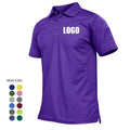 Custom logo Wholesale Short Sleeve Purple Polo Shirts Plain Polo Shirts High Quality Fishing Polo Shirt