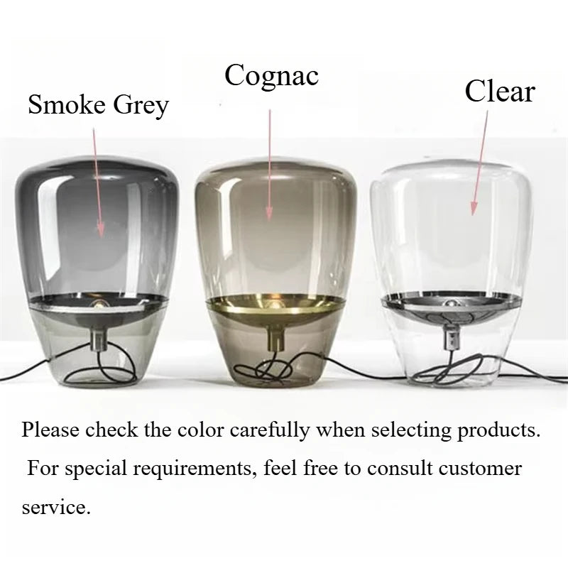 Modern Brokis Balloons Table Lamps Nordic Living Room Led Stand Glass Desk Lights Home Decor Bedroom Bedside Lighting Fixtures