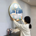 2025 DIY Handpainted Animal Diamond Painting Kit Deer Living Room Bedroom Home Decoration Box