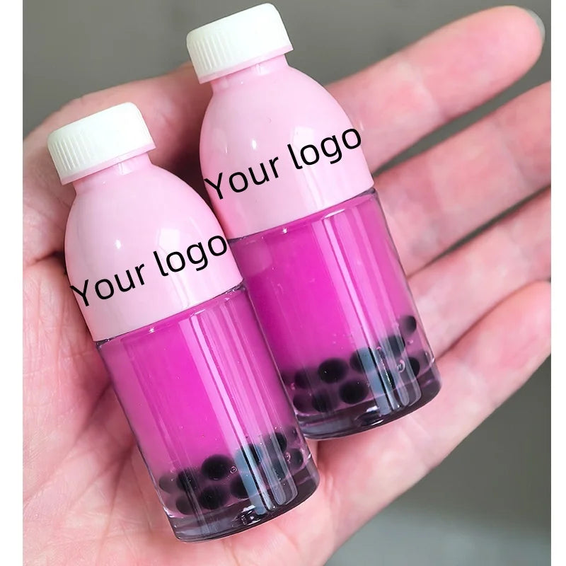 Custom Logo Mini Lip Gloss Cute Hydrating Lip Oil for Beauty Makeup Natural Non-Sticky Vegan Moisturizing Vegan Lip Oil