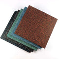 Outdoor Eco Friendly Sports Venues Basketball Court 20 mm Width 1m X 1m Gym Rubber Floor Mats