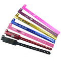 Wholesale Custom Waterproof Motivational Vip Holographic Wristbands Children Wrist Band for Water Park