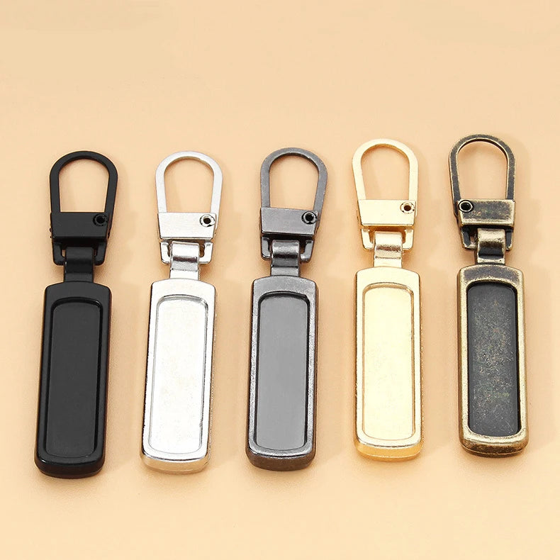 Factory Wholesale High Quality Detachable Metal Zipper Sliders Nickel-Free Auto Lock Zinc Alloy