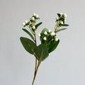M349 Floral Wedding Arrangement Artificial Hypericum Greenery Berries and Silk Berries Stems Branches for Valentine's Day