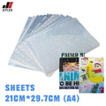 Poster Grade A4 Rainbow Vinyl Waterproof Adhesive Tear Resistant Strong Adhesion Water Resistant Glossy PET
