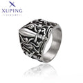 15515 XUPING JEWELRY Stainless Steel Jewelry Rural Style Men Custom Couple Wedding Fashion Fine Jewelry Ring