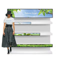 Different Size Retail Store Shelves Screen Stretched bar LCD Display for Supermarket Advertising Kiosks Digital Signage