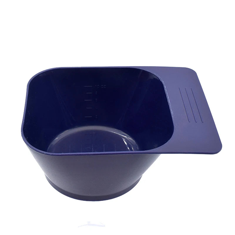 Reusable Eco-Friendly Plastic Blue Hair Dye Mixing Bowls