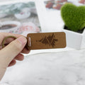 Pure Wood Keychain Christmas Day Gift Has Gone Viral Online Customized Laser Engraving Keychain
