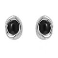 2025 New Brass Gold Plated Silver Color Irregular Natural Tiger Eye Stone Onyx Stud Earrings for Women Jewelry Factory Wholesale