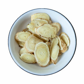 Astragalus Membranaceus Air Dried 1.4-1.6cm Large Dried Huang Qi Slices Chinese Sliced Milkvetch Roots OEM Accept