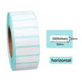 Wholesale Cheap Thermal Waterproof Oil Resistant Adhesive Stickers 30X10mm Barcode Labels 2000sheet Supermarket Promotion