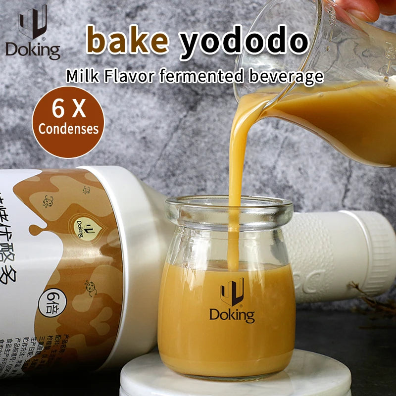 Doking Factory Direct Sales High Quality Brown Sugar Yogurt Syrup for Bubble Tea Boba Milk Tea
