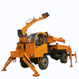 Chinese Factory 4 Wheels 6 Tons Dump Truck with Digging Bucket