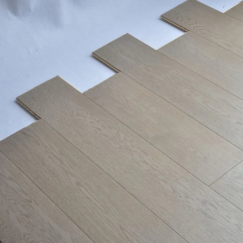 Click Engineered White Oak Wood Flooring/3-ply 1-strip Solid Hardwood Flooring for Sale