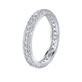 Custom Jewelry Factory 925 Silver Zircon Full Diamond Ring