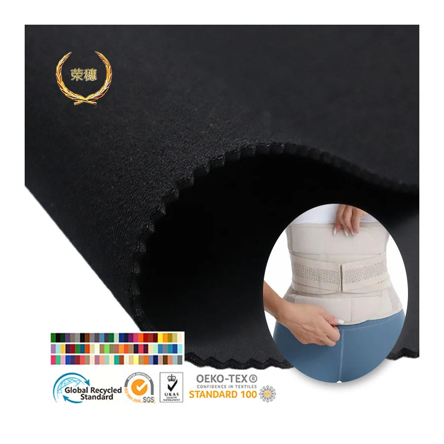 Customizable OK Fabric PUfoam Nylon Stretch Fabric Can Pass Biocompatibility Testing Breathable Health Wearable Nylon Fabric