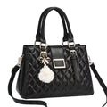 2022 New Large Geometric Pattern Cross-Body Bag for Women Solid Color Leather Shoulder Bag Open Commuting Fashion Accessories