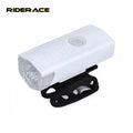 RIDERACE Waterproof Front Light USB LED Rechargeable Mountain Cycle Front Headlight Road Bike Lamp Flashlight Bike Accessories