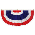 New Goods 45x90cm Polyester Thailand Flag Half Fan Banner Flag
