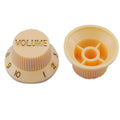 Electric Guitar Bass Top Hat Knobs Speed Volume Tone AMP Effect Pedal Control Guitar Knobs With 1 Volume and 2 Tone