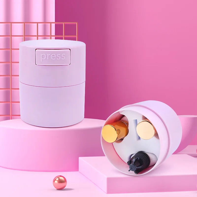 Private Label Pink Black White Glue Storage Tank Eyelash Glue Storage Container Tank
