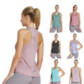 Wholesale Women Woman Girl logo Custom Workout Fitness Quick Dry Blank Yoga Gym Bodybuilding Singlet tank Top Women's tank Tops