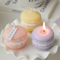 INS Shooting Gift Macaron Soy Wax Paraffin Wax Aromatherapy Scented Candles