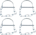 Custom-Made Galvanized Alloy Steel Hitch Pin Chastity Lock