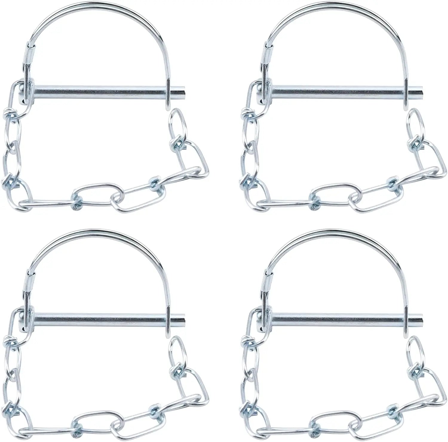 Custom-Made Galvanized Alloy Steel Hitch Pin Chastity Lock