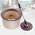 360 Degree Microfiber Cleaning Mop with Foldable Handle Easy Use Magic Wood Floor Mop Bucket