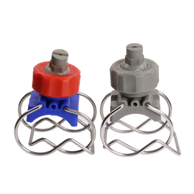 Adjustable Plastic Clamp Car Washing Water NozzleClip Ball Flat Fan Cleaning Spray Nozzle