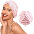Satin Hijab Bonnet Customized Logosatin Sleeping Cap Cover Satin Night Sleeping Chemo Hair Bonnets Bedtime Hair Cap for Women