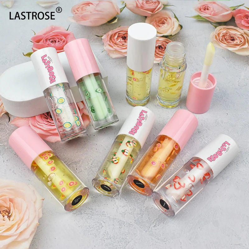 OEM Clear Lip Oil Hydrating Natural Lip Plumper  Moisturizing Clear  Private Label Vegan Fruit Flavor Lip Balm Oil