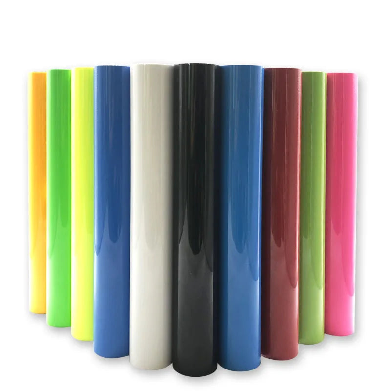 0.5x25M Heat Transfer Vinyl HTV Iron on Vinyl Easy Weed for T-Shirts