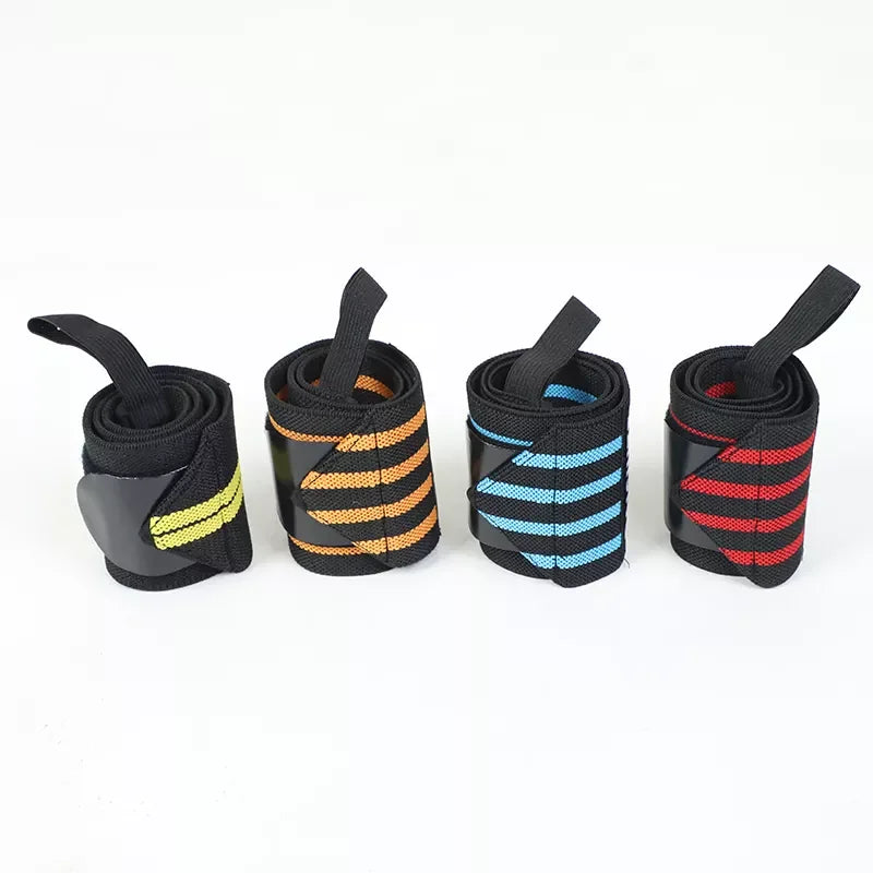 Wholesale Custom Gym Wrist Strap High Quality Wrist Supports & Braces Elastic Weightlifting Wrist Wraps