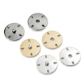 Factory Price Full Size Zinc Alloy Metal Sew on Snap Button Gift
