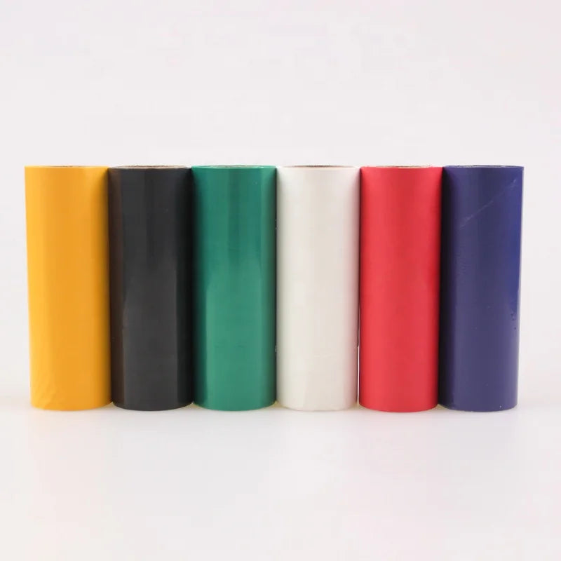 110mm*300M WHITE RED BLUE GREEN for Wax Thermal Transfer Ribbon TTR Compatible Zebra Label Printers Factory Direct Sale Best