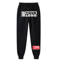 Casual Leg Straight Sweatpants Streetwear Solid Color Oversize Unisex Warm Custom French Linen Jogger Pants