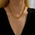 Corn Chain Wholesale Fashion Chain Simple Factory Price Gold Black Women Men Jewelry Popcorn Chain Necklace