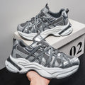 MC91 Chunky Shoes 2026 Spring/Summer New Men's Shoes Breathable Mesh Sports Casual Shoes Comfortable Height-Increasing Shoes