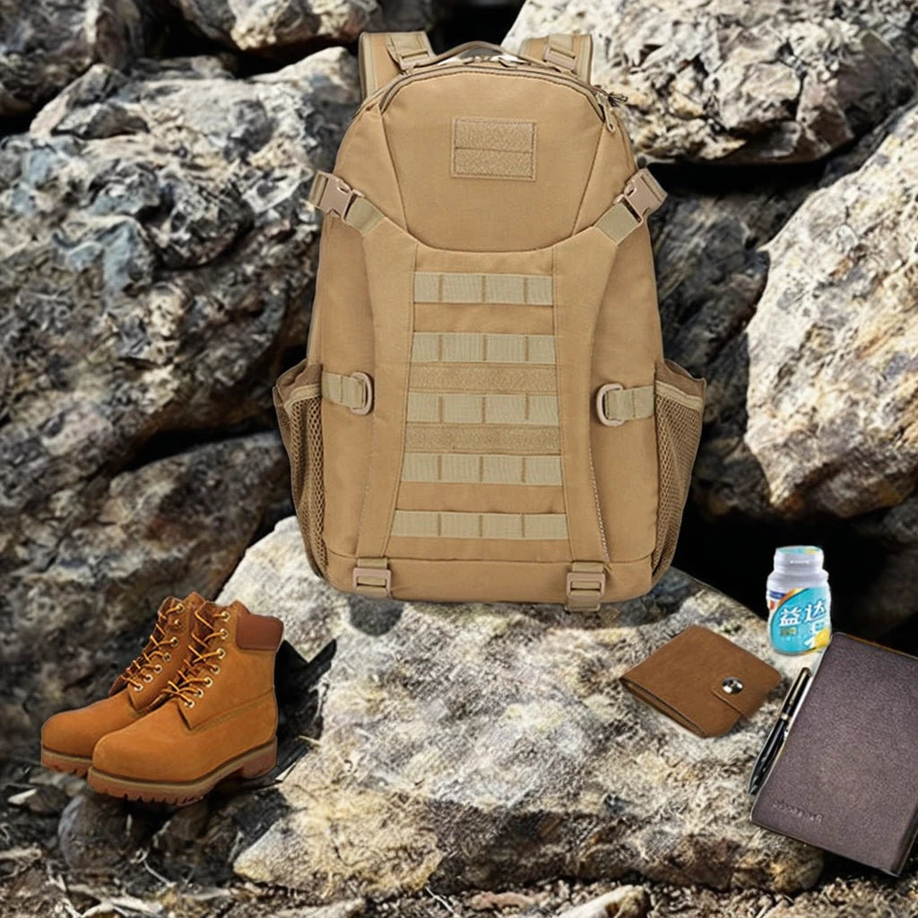 800D Tactical Outdoor Laptop Backpack Unisex Multi-Color Camouflage Waterproof Nylon Oxford Lining MOLLE Zipper Mesh Fashion